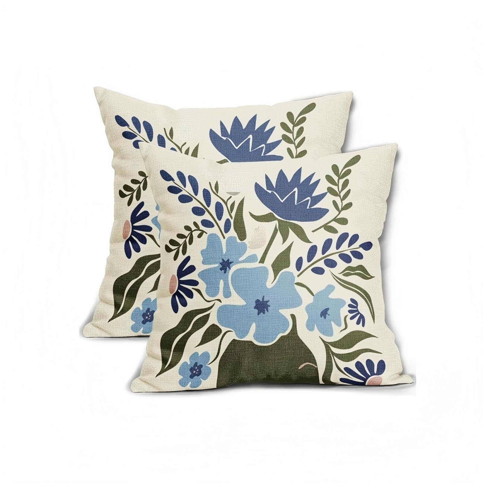 mophrati Pillows 18x18 Set Of 4 Boho Cushion Covers Durable Waterproof Fabric Outdoor Cushions On Patios Balconies Gardens