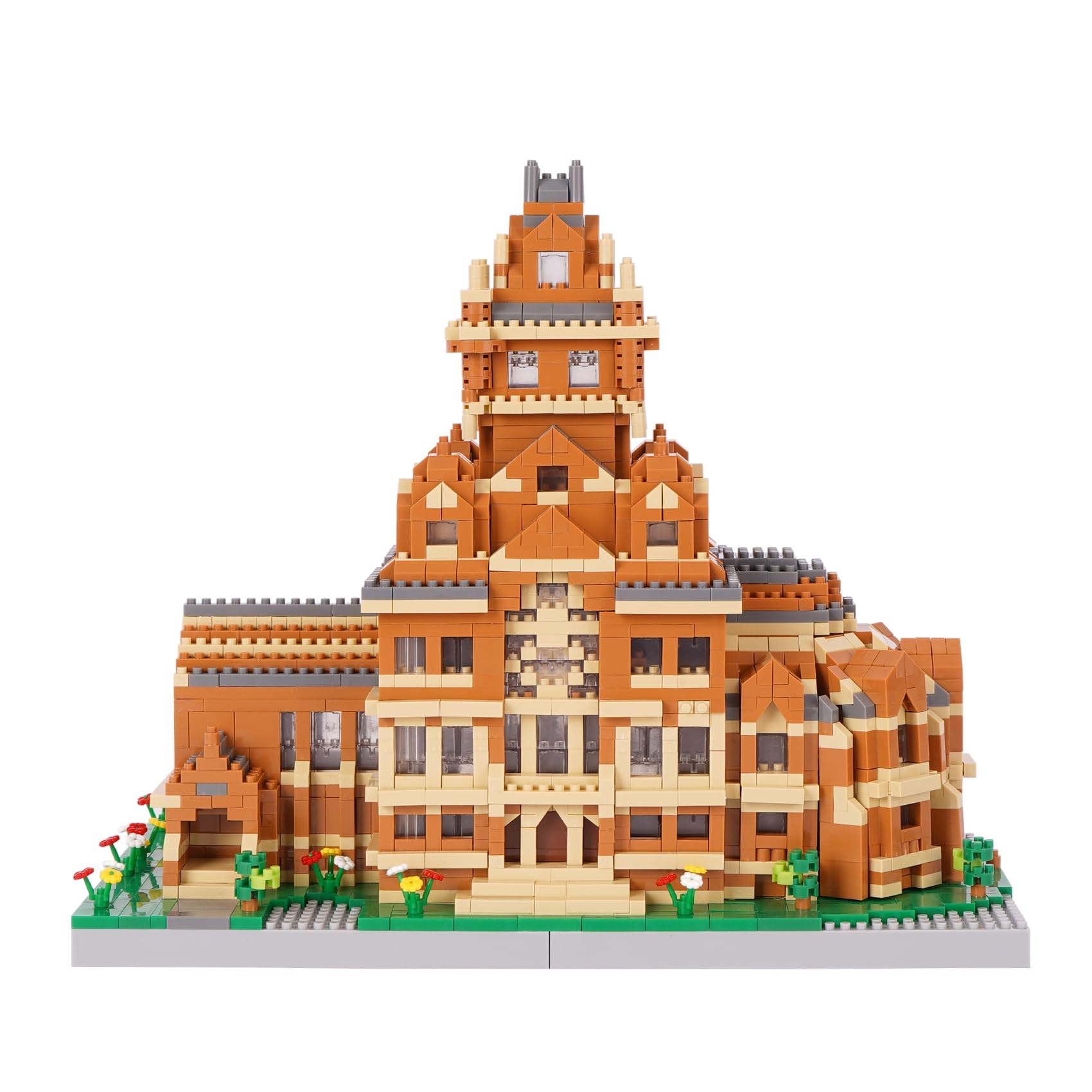 Alltogetho Notre-Dame Micro Mattoncini – 7300+ Pezzi, Modello 48x36x24 Cm, Set Da Collezione Per Adulti