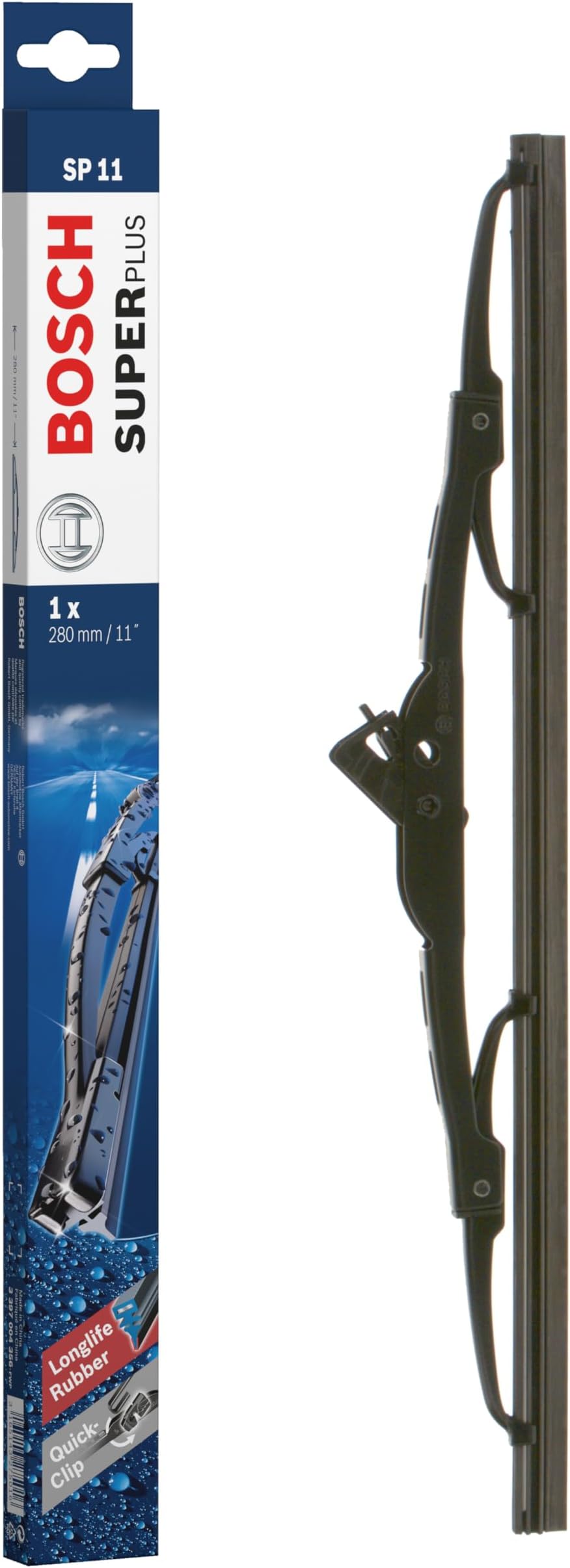Bosch A179S - tergicristalli Aerotwin - Lunghezza: 700/450 mm - 1 set per parabrezza anteriore