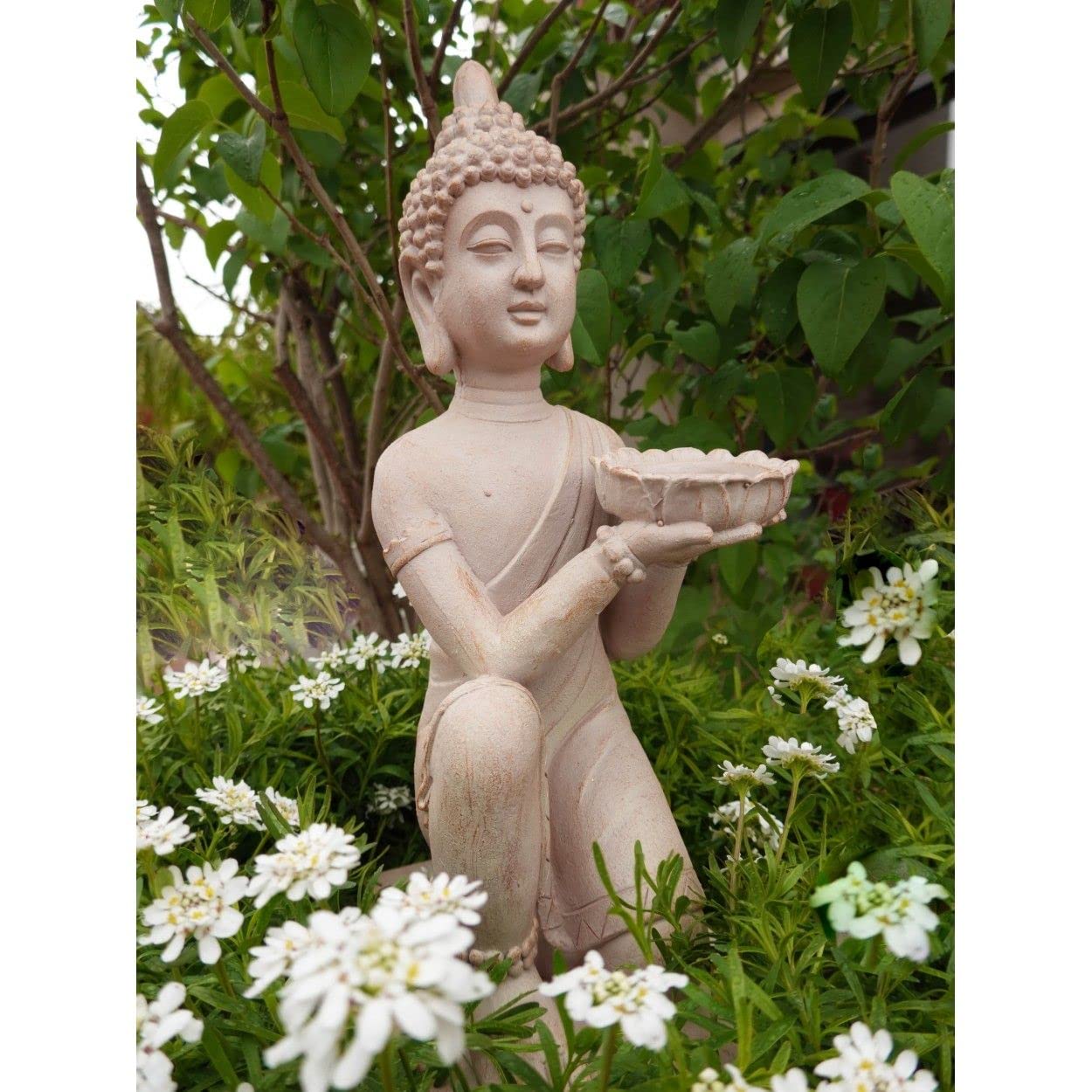 Hogar y Mas Buda Decorativo DE Resina Nelda