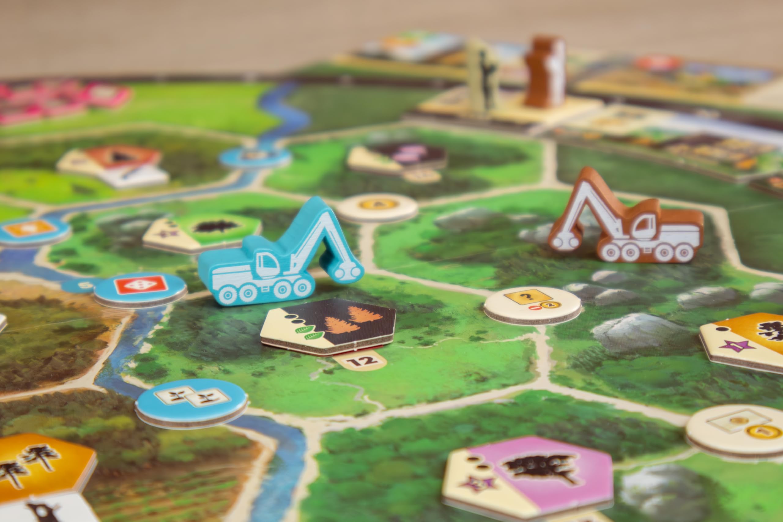 Pegasus Spiele 56270G - Forestry Brettspiel für Experten