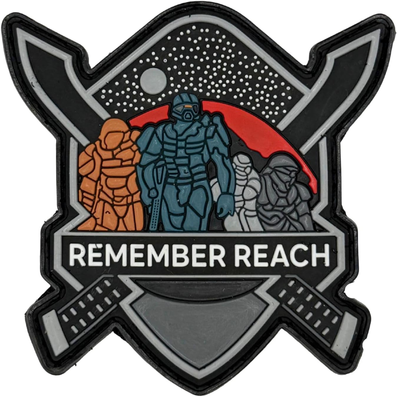 Reach Legendary 3.5 Inch PVC Hook Fastener Patch for Completing All on Legendary (Chief) image 5