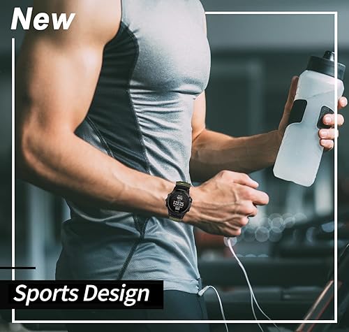 Miniatura 7 de Olytop Correas de reloj de nailon de estilo militar para Fenix 7Fenix 6 ProFenix 5Epix Gen 2 correa elástica de repuesto de 0866in de ajuste rápido