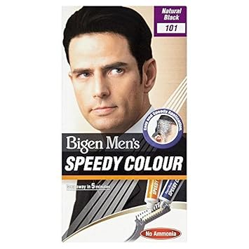 Bigen Men's Speedy Colour Natural Black 101