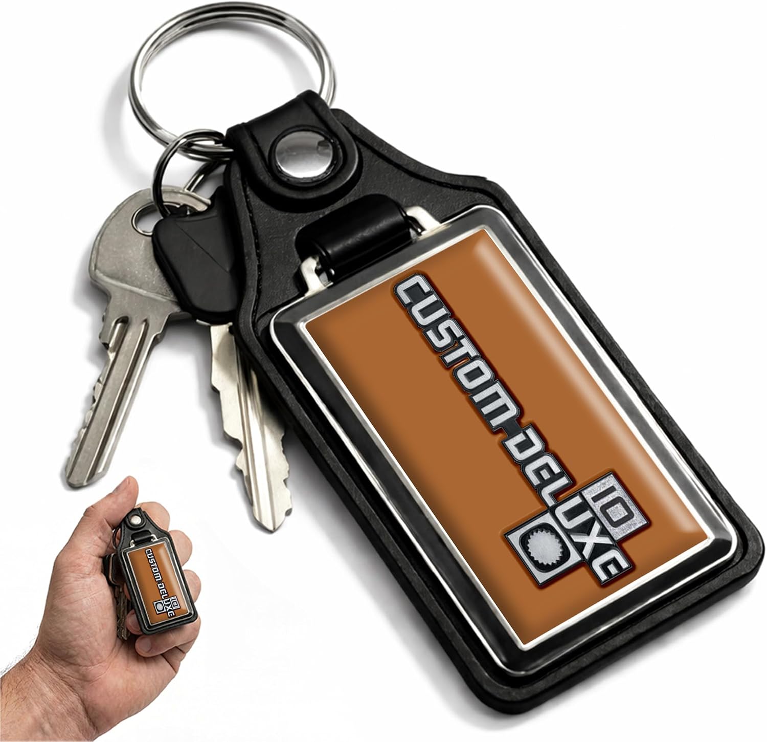 Brotherhood 1981-1988 Compatible With Custom Deluxe 10 Truck Emblem Keychain
