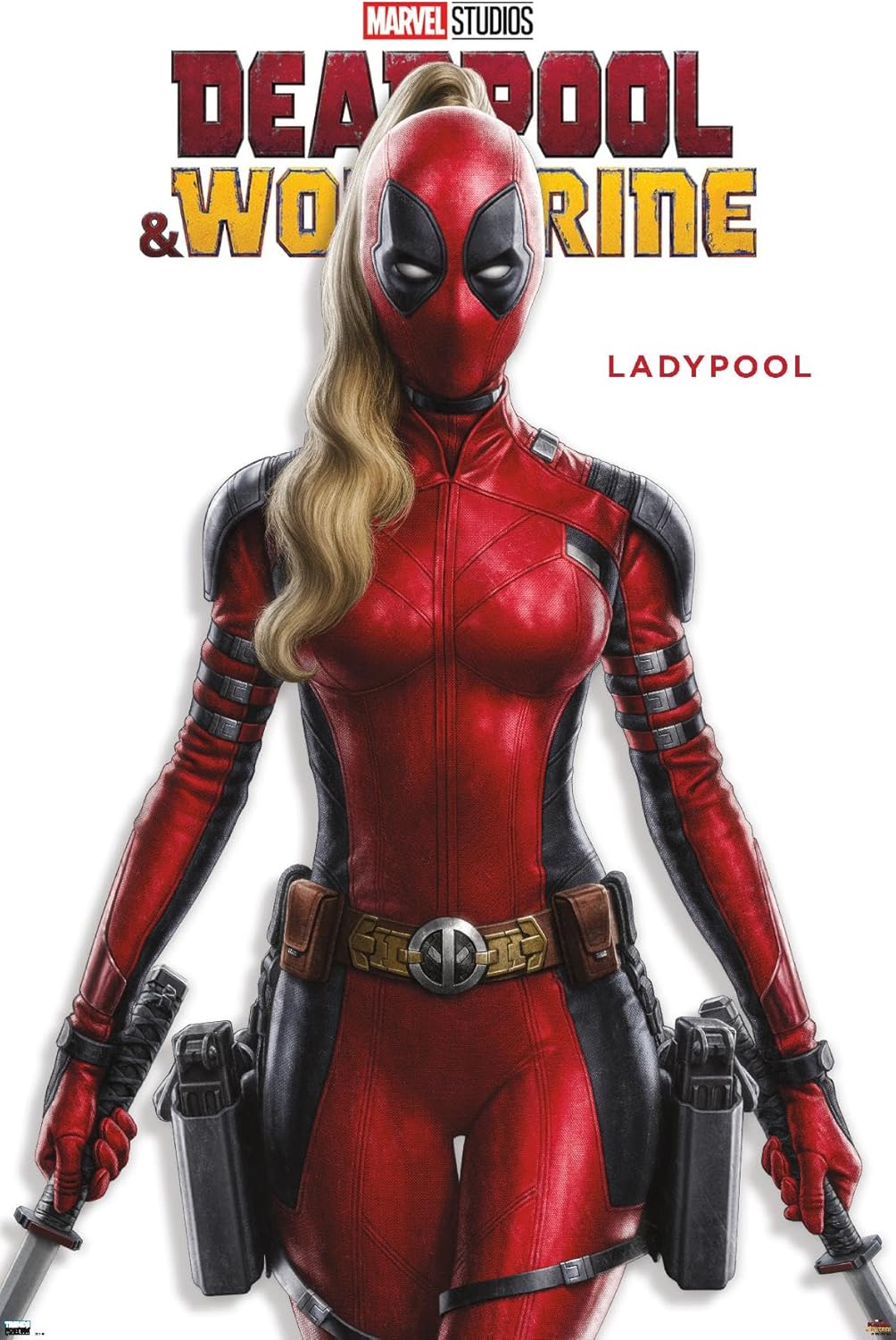 Trends International Marvel Deadpool & Wolverine - Ladypool Feature Series Wall Poster, 34L x 22.4W, Premium Unframed Version
