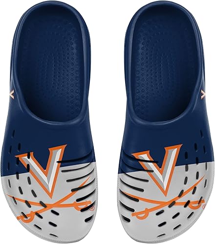 Miniatura 122 de FOCO - Sandalias de agua de jardín con logotipo de equipo de la NFL, para hombre Camuflaje tonal,logotipo grande de bloque