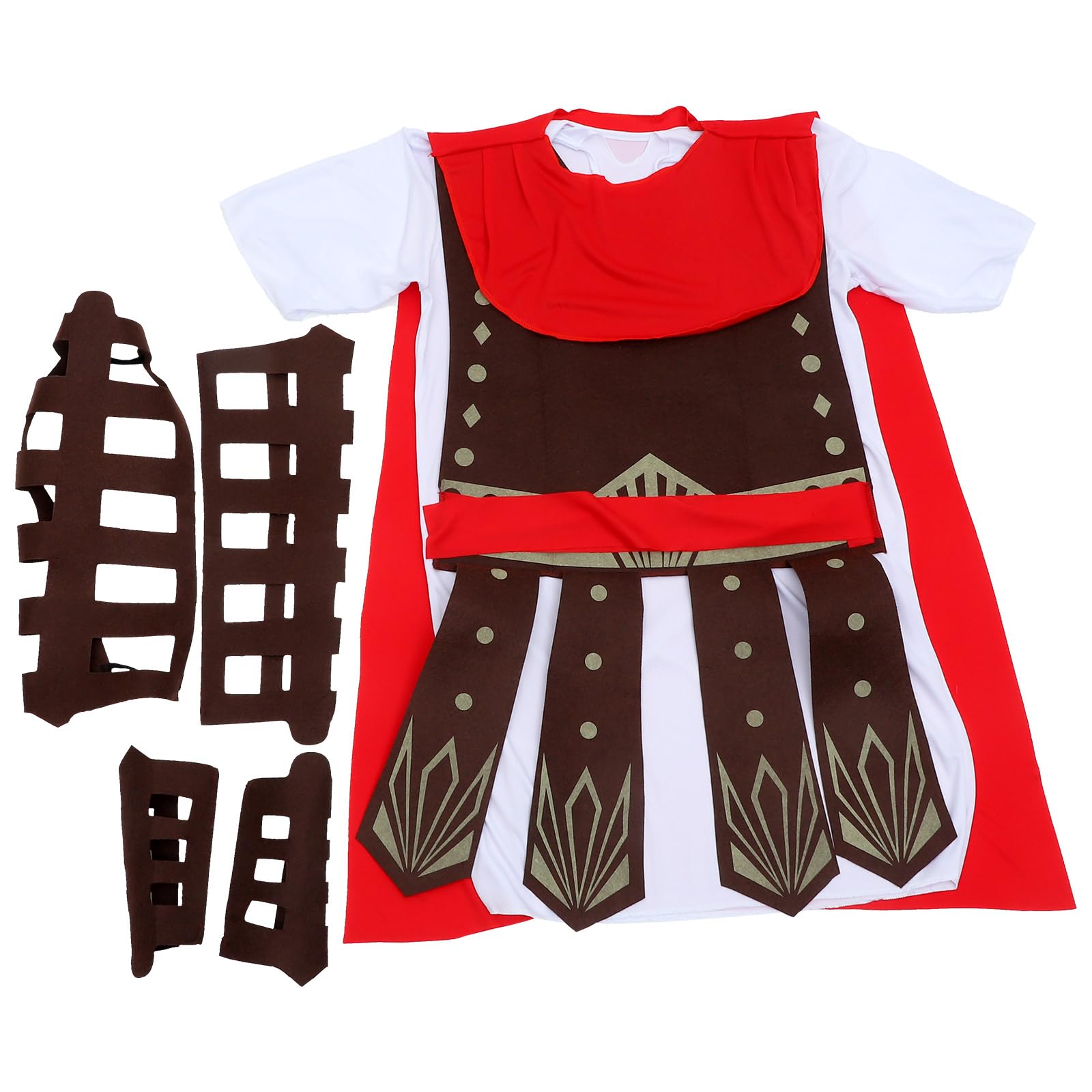 YARNOW Disfraz De Gladiador Romano Para Adultos Ropa De Soldado Túnica Para Halloween Cosplay y Representaciones Teatrales