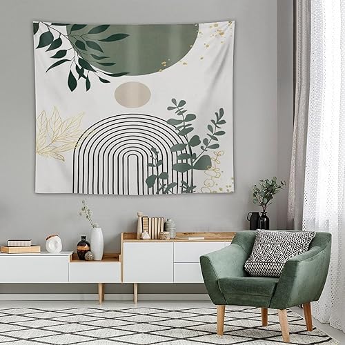 Miniatura 230 de Tapiz floral retro de los años 60 y 70, diseño hippie de primavera Groovy Flower Power Flower Boho para colgar en la pared, arte neutro para Hippie