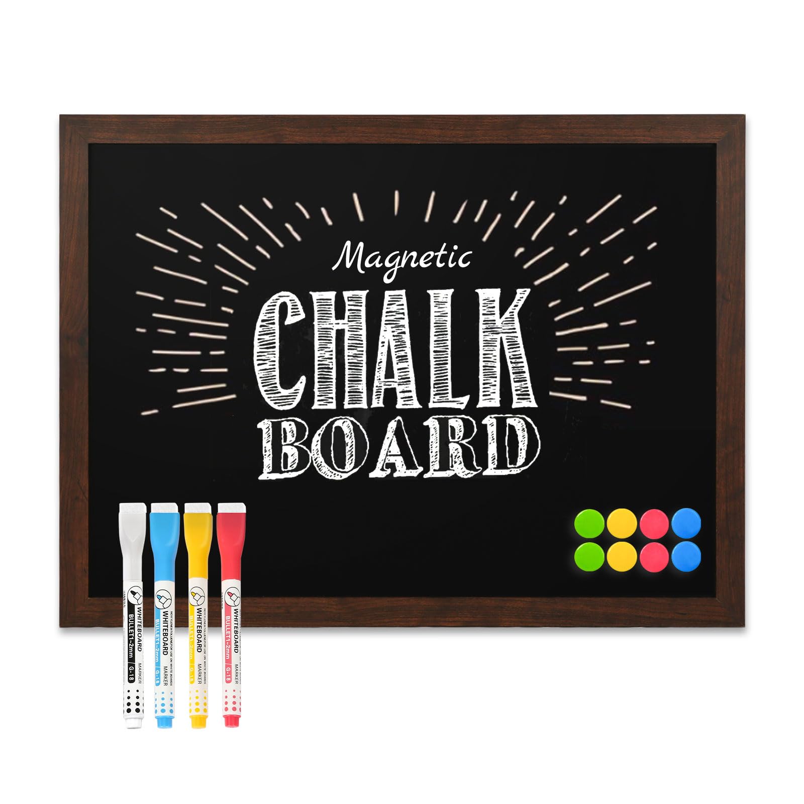 DOLLAR BOSS Magnetic Chalkboard 60 X 90cm Wall
