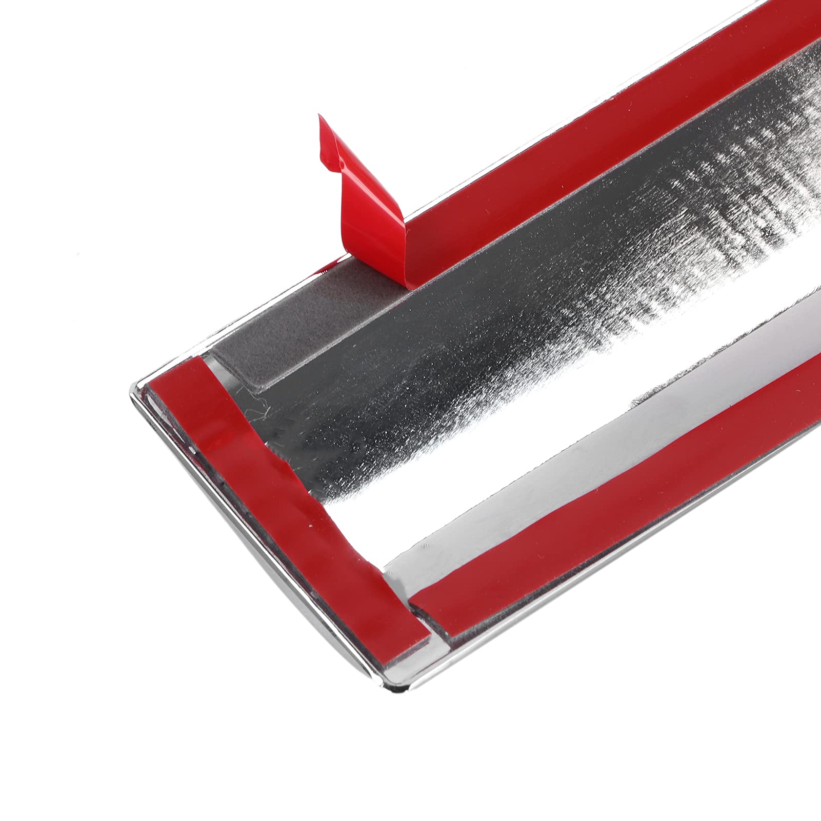 lyrlody Copertura Modanatura Laterale Carrozzeria Auto Placcatura in ABS Modanatura Carrozzeria Portiera Laterale Auto 4 Pezzi Protezione Antigraffio Finitura Lucida Nastro Facile da Installare per