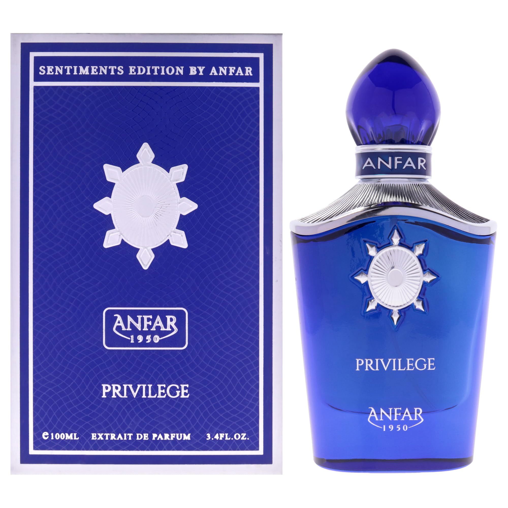 Sentiments Edition - Privilege by Anfar for Men - 3.4 oz Perfume Extract Spray