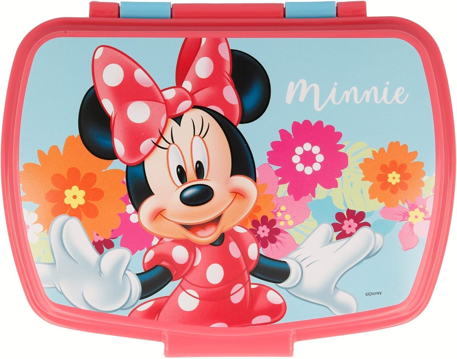 ALMACENESADAN, 0417, Disney Minnie Mouse Rectangular Sandwich Maker, 15 x 10 x 5.5 cm