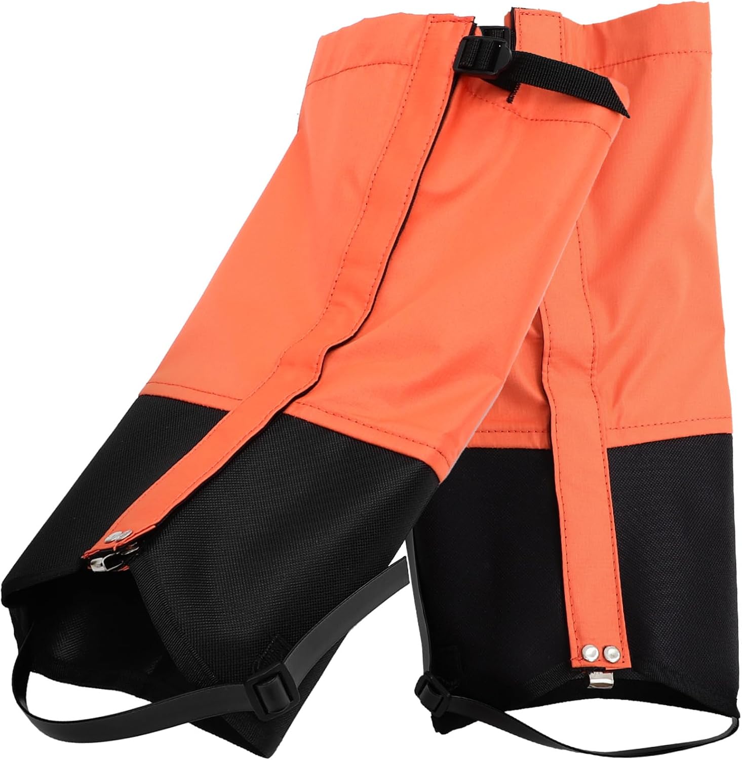 Hiking Leg Gaiter Calf Gaiters Shoe Wear-Resist Mountain Climbing Boot Outdoor Activity Essential Orange