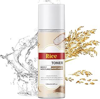 Tónico de arroz, tóner hidratante para la car...