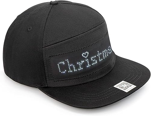 Leadleds Animated Bluetooth Led Sign Hat Hip hop Street Dance Party Parade Sunsc