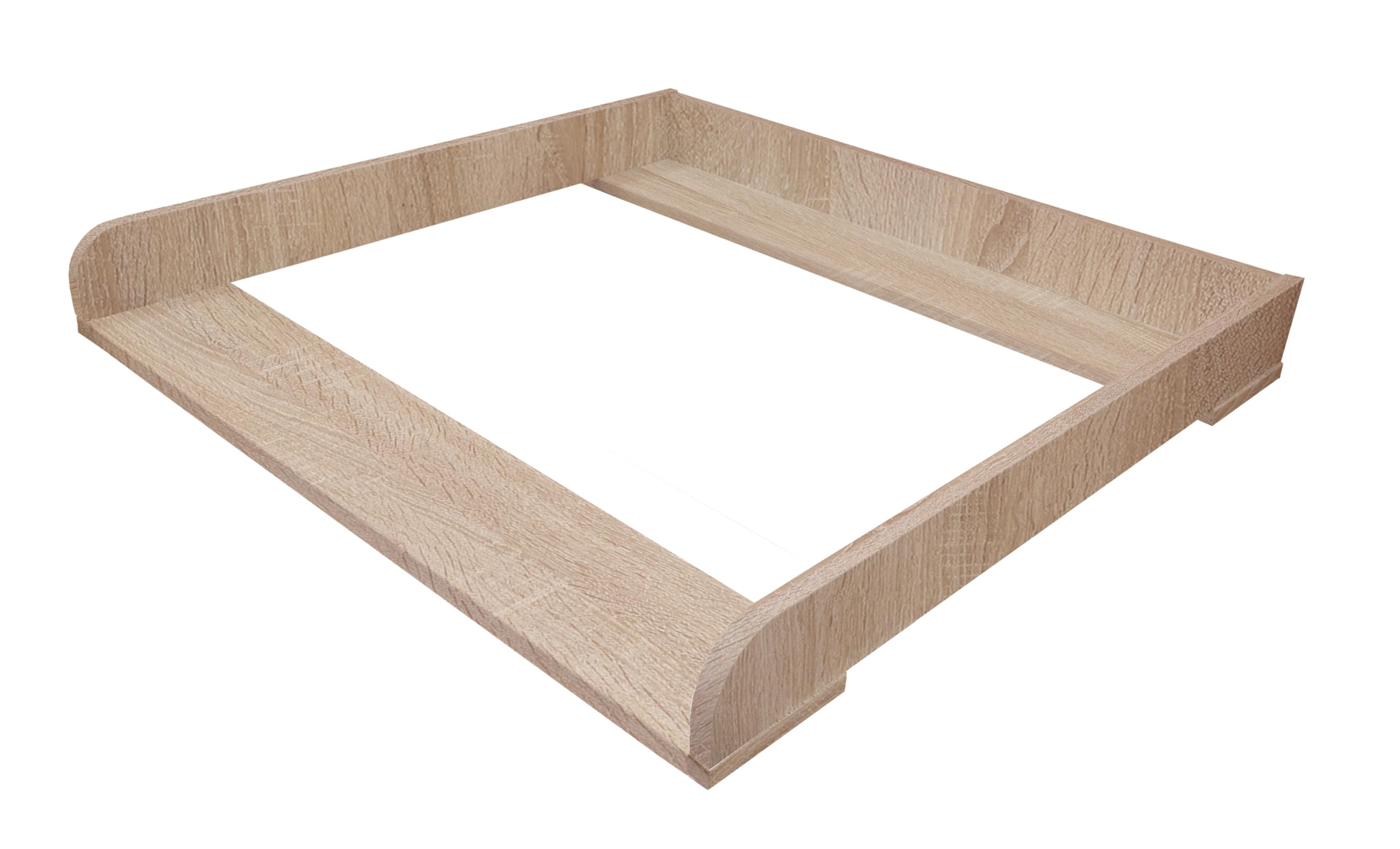 Shefa Kids Table à langer 800 pour commode Ikea des séries MALM, HEMNES et NORDLI - Universel - Chêne
