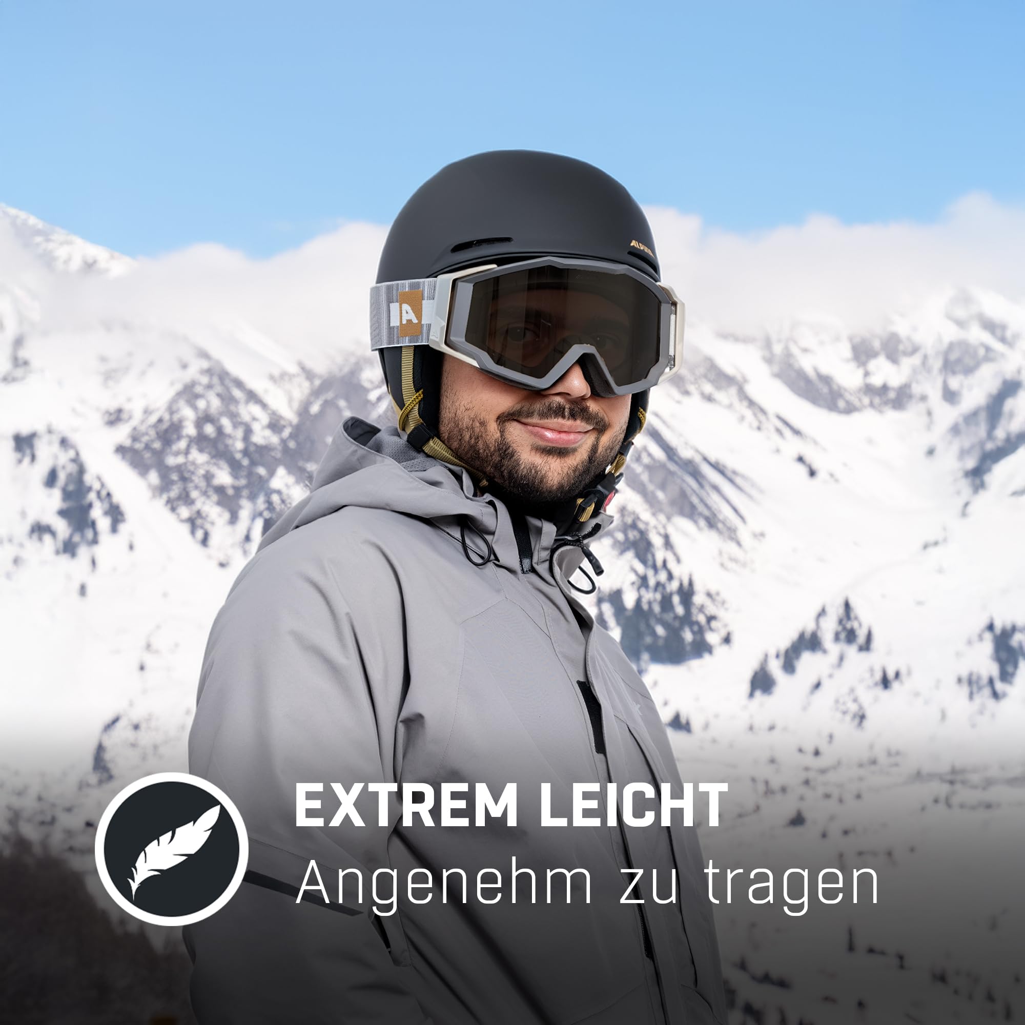 ALPINA CARNIA Skihelm Damen Herren – Leichter Ski- & Snowboardhelm
