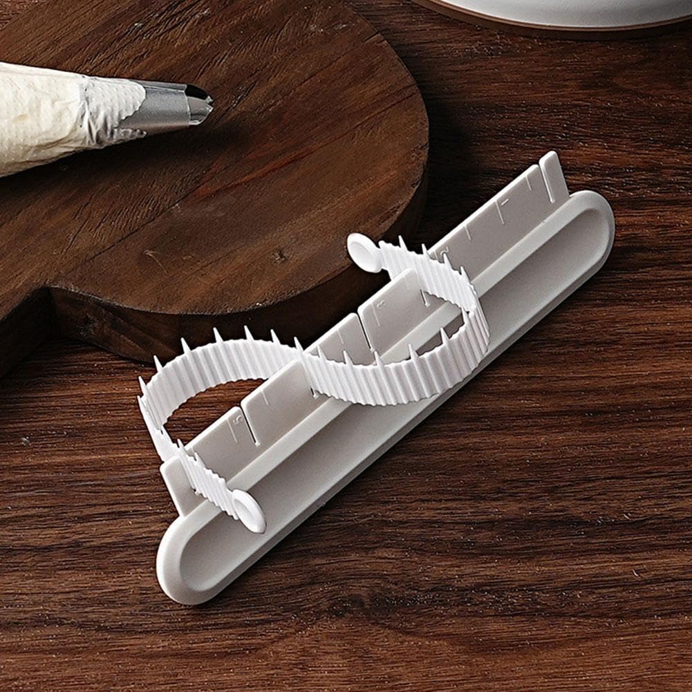 Guide à Arcs Pour Gâteaux – 5 Outils En Plastique Souple – Espacement Réglable, Motifs Précis – Débutants Et Pros - 10