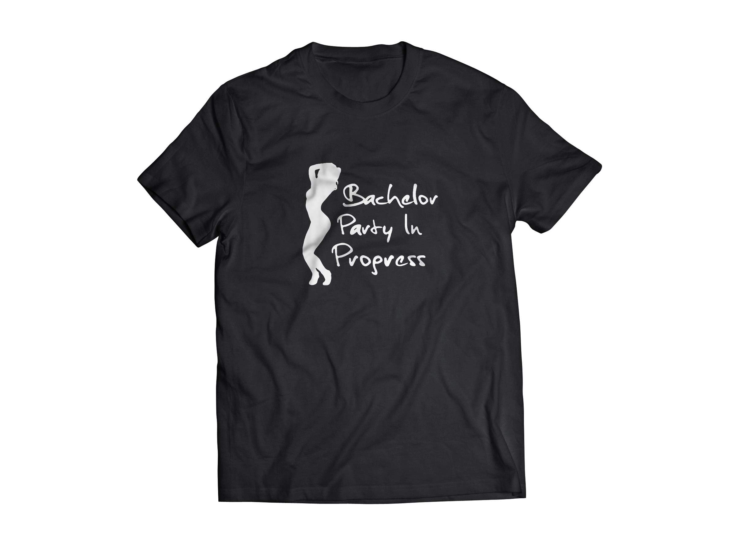 FuncartFuncart Bachelor Party in Progress T-Shirt Black