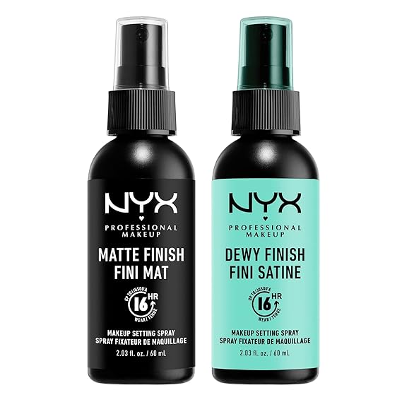 NYX PROFESSIONAL MAKEUP Makeup Setting Spray, Matte + Dewy
