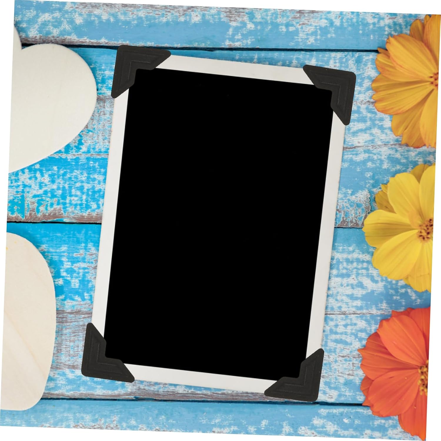 STOBOK 40sheets Photo Corner Stickers Self-Adhesive Protectors for Scrapbooking Albums Each Adhesive for Secure Photo Display