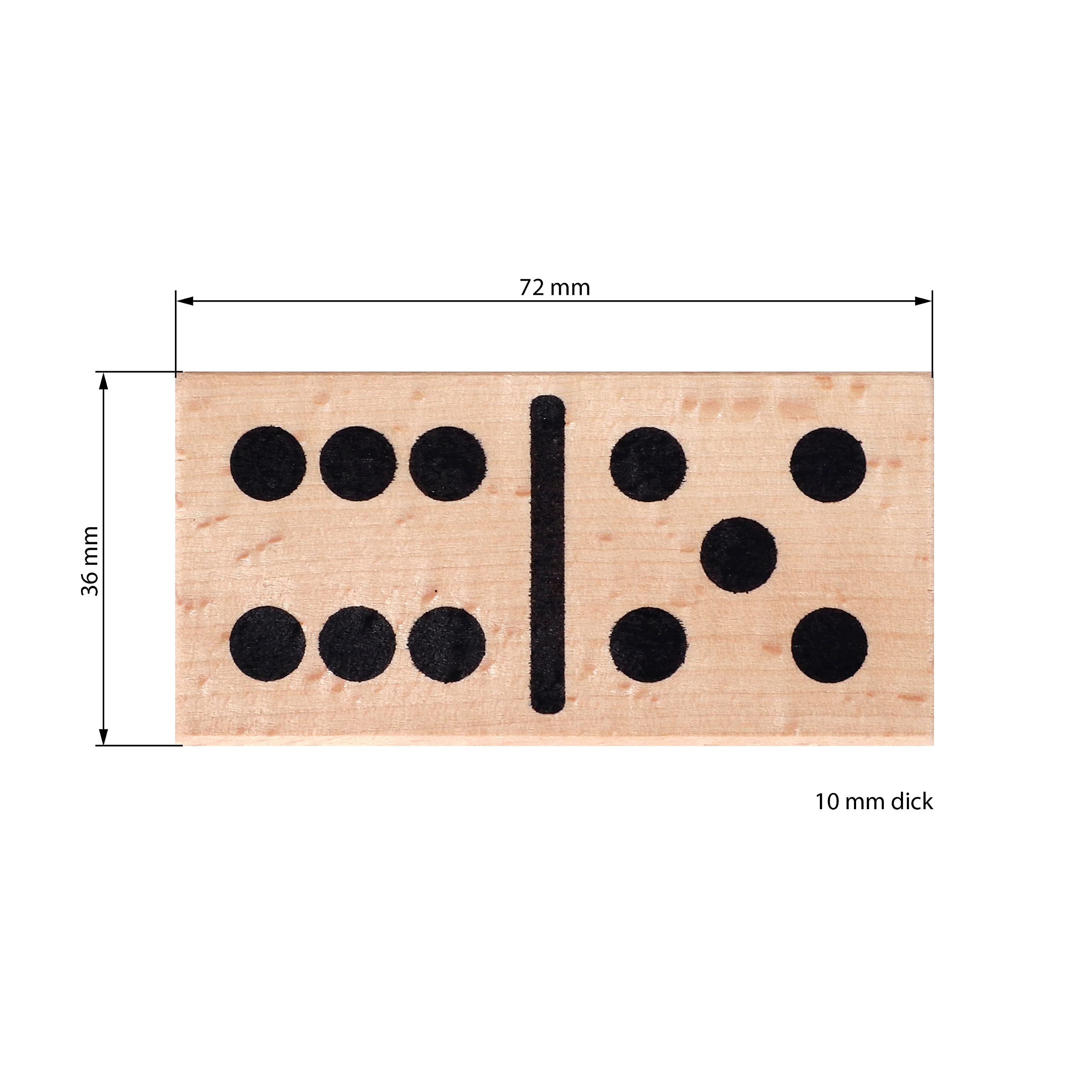 Domino's 8x22x50 beuken verpakking 200 stuks kopen? Werkplaatstechniek.nl