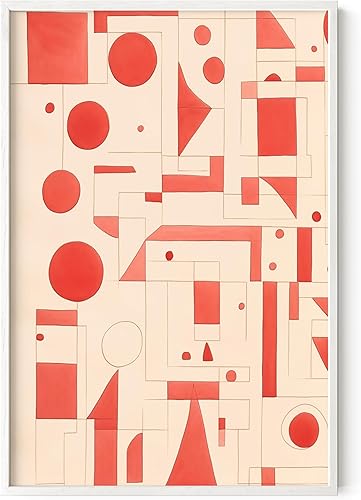 Miniatura 56 de HAUS AND HUES Arte abstracto moderno para pared, arte de sala de estar azul y verde, obra de arte moderna para paredes, imagen minimalista para sala