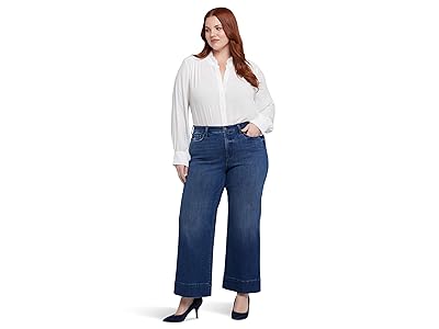 NYDJ Plus Size Teresa Wide Leg Women