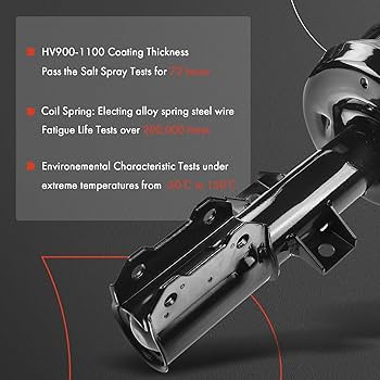 Amazon.com: A-Premium Front Pair (2) Complete Strut & Coil