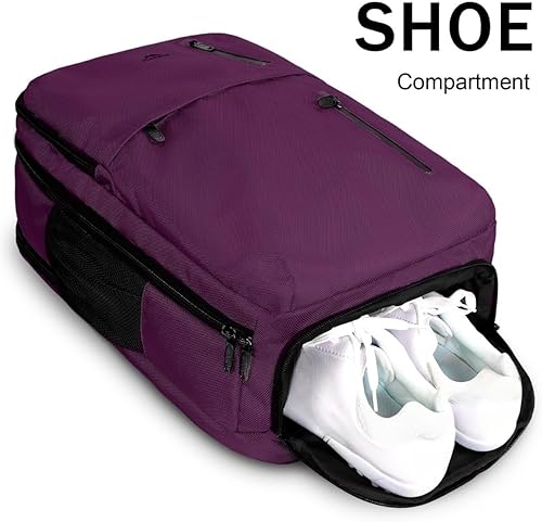 Miniatura 4 de MATEIN Mochila de viaje, mochila de viaje grande para laptop de viaje de 40 L aprobada para hombres y mujeres