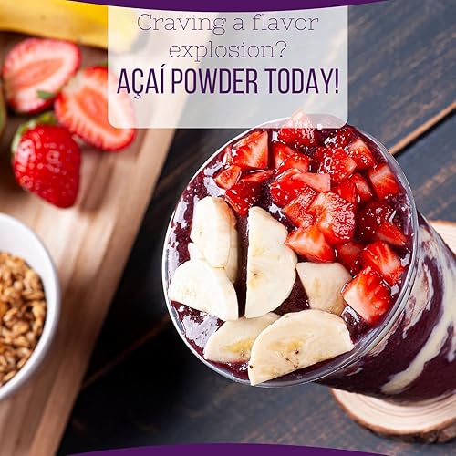 Miniatura 5 de AKI Acai Powder - Nutre tu cuerpo con vitaminas y nutrientes ideales, polvo para batidos, sin OMG, vegano y sin gluten (5.30 onzas  5.29 oz)
