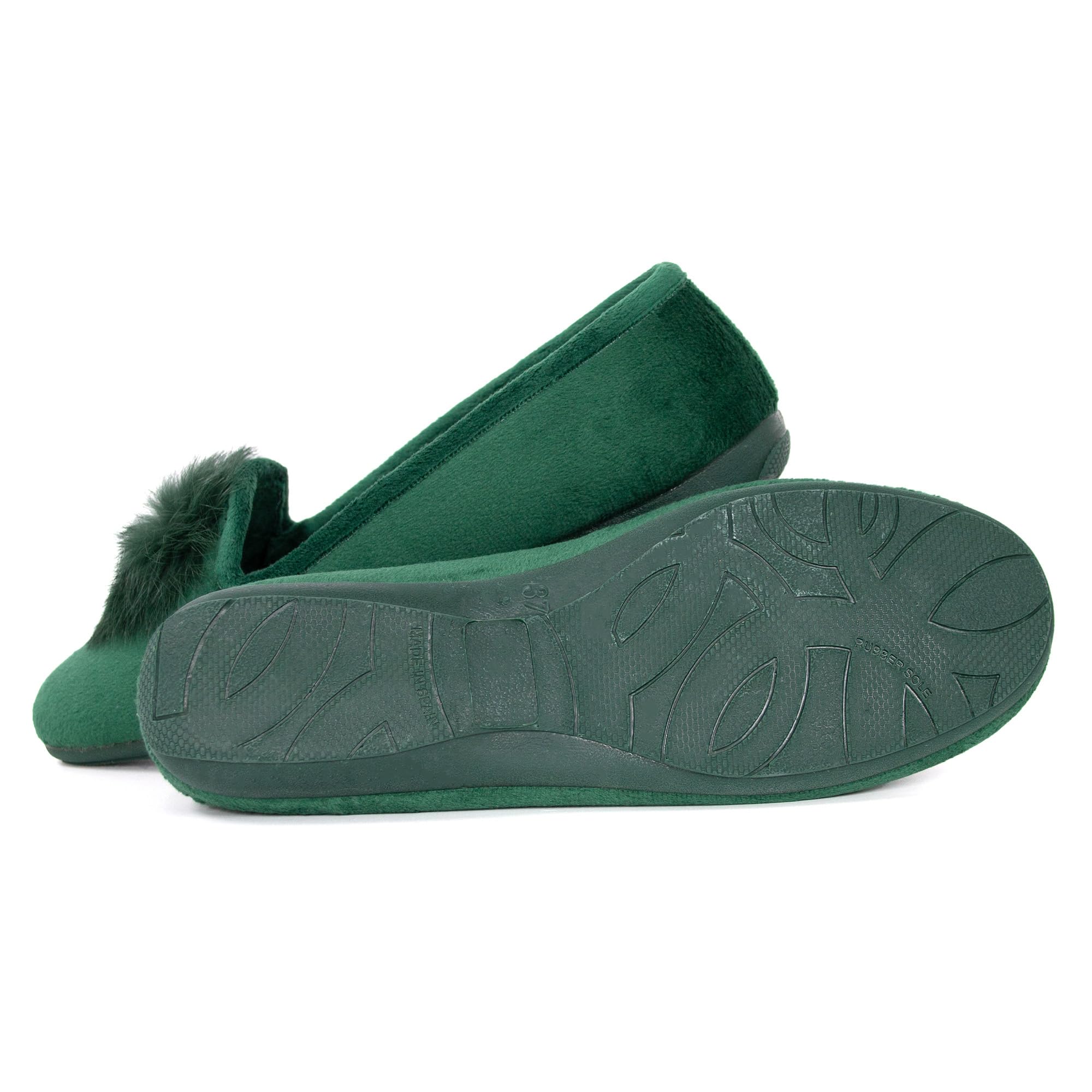 JOMIX Scarpe Ballerine Donna Invernali Ciabatte Chiuse Elegante Leggere Calde