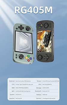Amazon.co.jp: Anbernic RG405M Unisoc TIGER T618 Whatsko