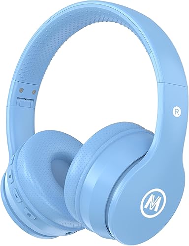 Miniatura 8 de Mokata Auriculares Bluetooth inalámbricoscon cable para niños, volumen limitado de 94110 dB sobre la oreja, plegable, protección contra el ruido,