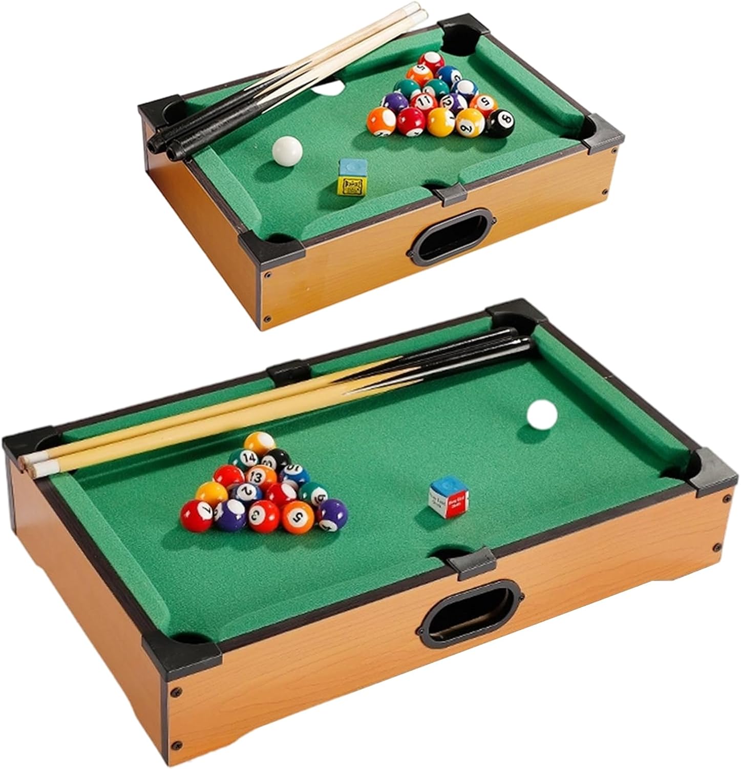 Realistic Tiny Toy Pool Table for Limited Space Enjoyment Genuine Game Knowledge Adults Use Fun Small Pool
