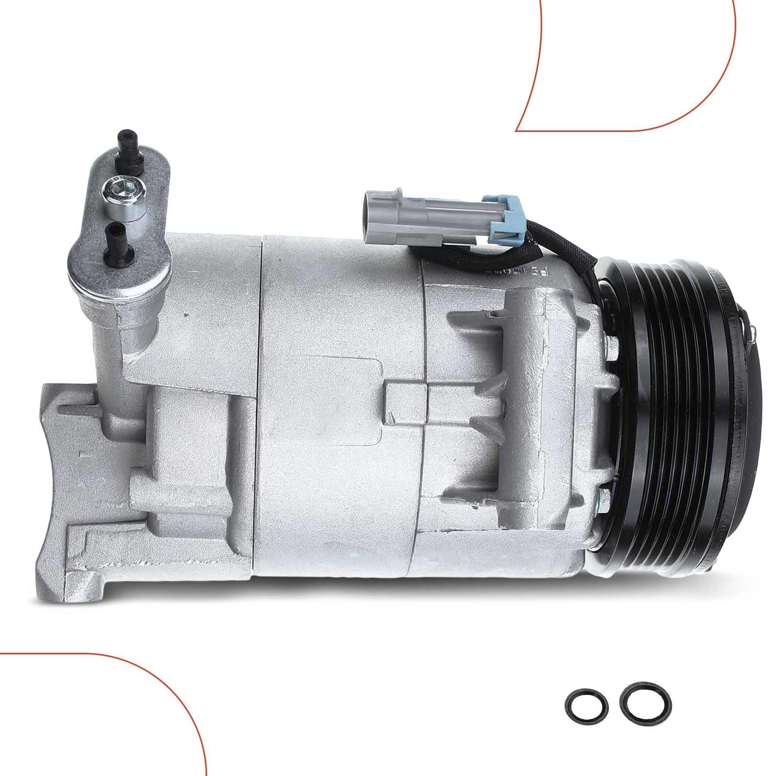 Frankberg Compressore per aria condizionata con frizione, benzina, | 24466994, Compatibile con: Astra Classic A04, Astra G Classic T98, Astra G Caravan T98, Astra G Classic Caravan F35