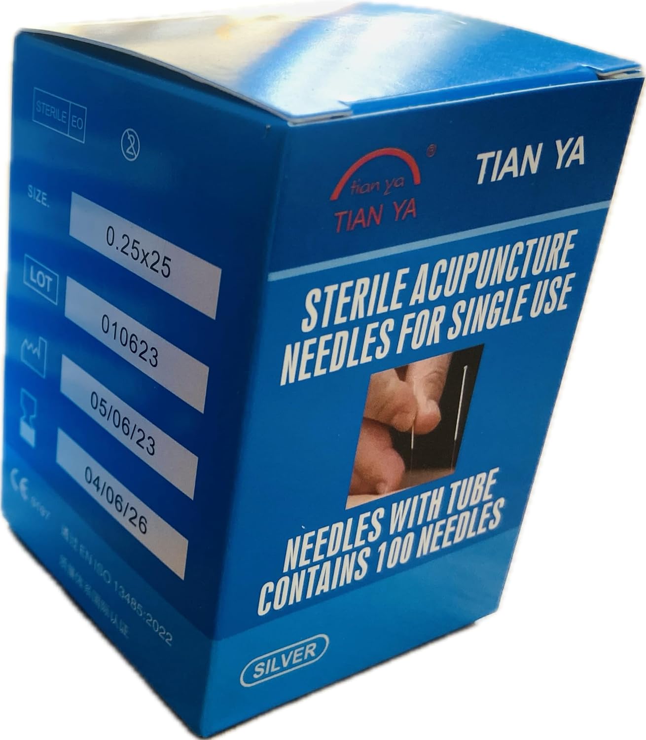 ACUWORLD Dry Needles Physiotherapy Acupuncture (Size 0.25x25) Box 100
