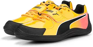 PUMA メンズ Evospeed スロースニーカー, Sun Stream-sunset グローメタリックシルバー, 11