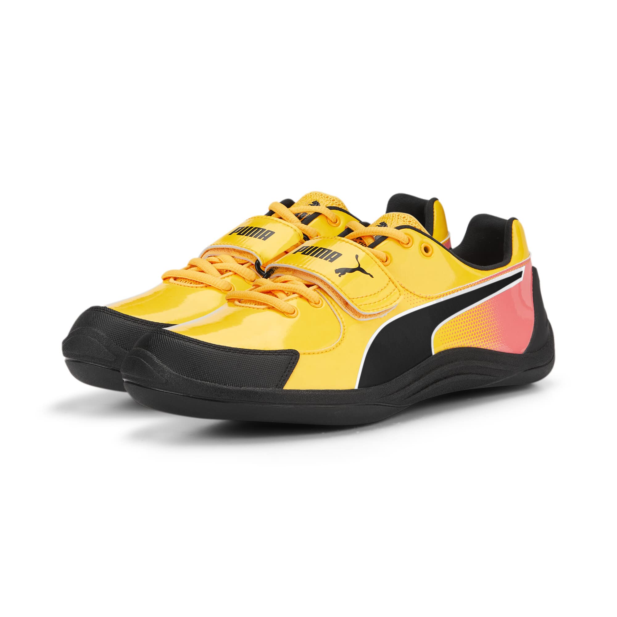 PUMA メンズ Evospeed スロースニーカー, Sun Stream-sunset グローメタリックシルバー, 11