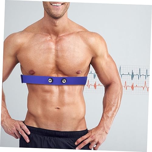 Miniatura 5 de BESPORTBLE Correa de pecho para monitor de corazón, elástica, cómoda, a prueba de sudor, repuesto para cinturón deportivo ajustado en muchos tamaños