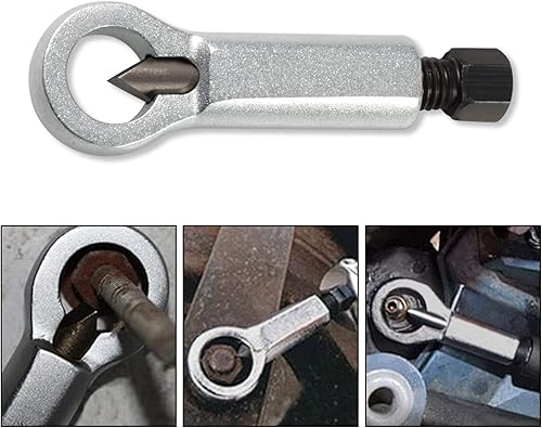 Miniatura 5 de SPEEDWOX Herramientas divisoras de tuercas, rompedor de tuercas de metal, herramienta de extracción manual de tuercas de presión para tuercas de