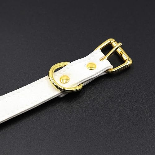 Miniatura 5 de LEWECEEO Gargantilla de collar para mujer con campana, lindo lazo y gato, collar de gatito, Cuero, no conocido