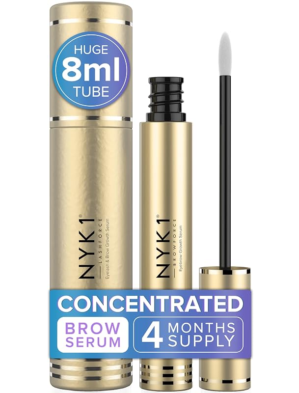 Sérum concentrado para sobrancelhas NYK1 BrowForce, 8 mL