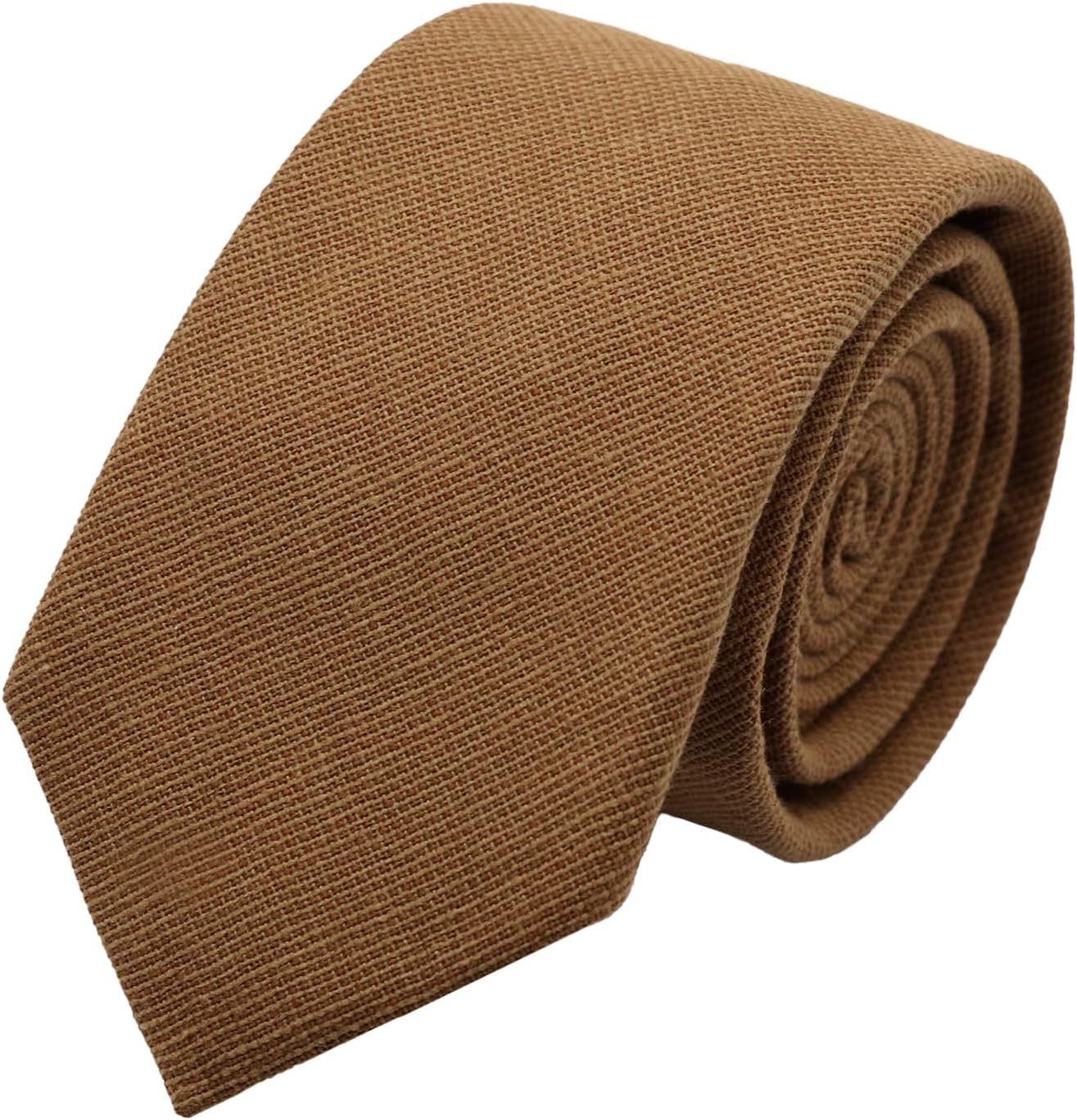 Cotton Boys Tie 12-14 Years, Adjustable Kids Tie Solid Color Ties for Boys, Boys Necktie for School Wedding Party