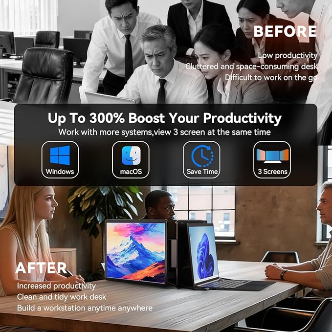 Monitor Extensor 15.6 FHD IPS miniatura 7