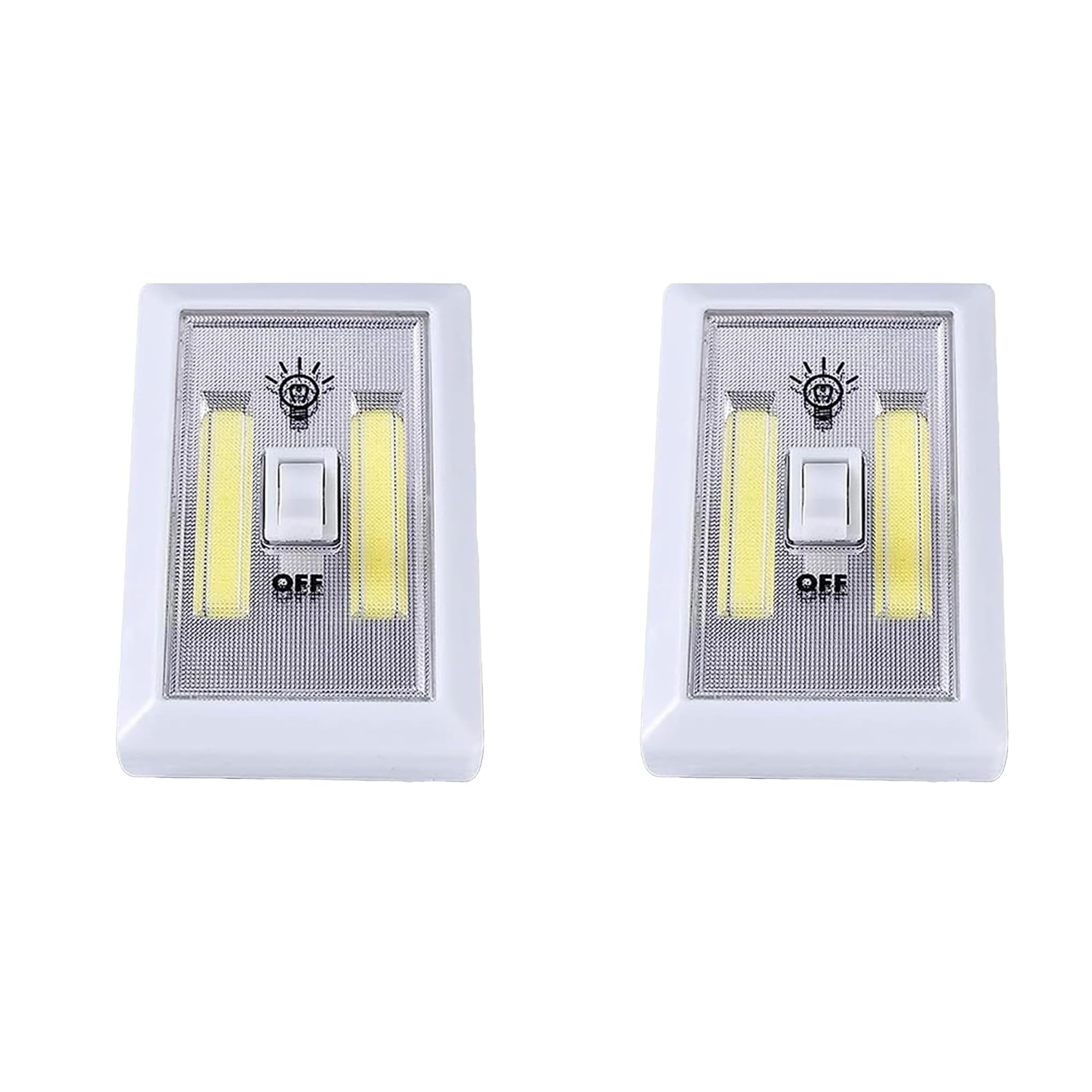 PNJB, Battery Operated LED Night Lights, Cordless COB LED Light Switch, Under The Cabinet Light, Emergency Camping Night Lights, Shelf, Garage, Kitchen, Nightlight & Kitchen RV & Boat (2 PCS)