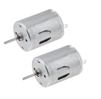 ChgImposs 2PCS R280 DC Motor 6-24V 19800RPM High Speed Micro Motor for DIY Toys Mini Fans Juicer Water Pump Beauty Instrument
