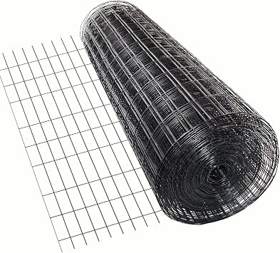 Deerbusters 6 x 100 Welded Wire 14 Gauge PVC Coated Black 2" x 4" Mesh