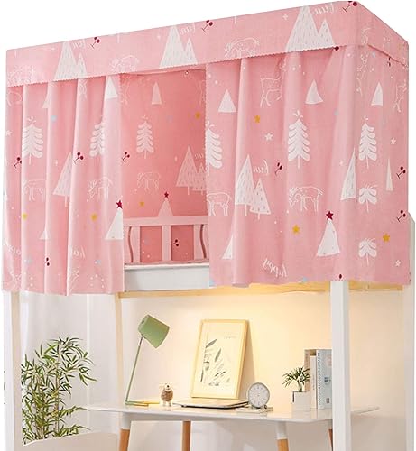 Miniatura 7 de Heidi Galaxy Star - Toldo para cama individual, litera, cortina para dormitorio de estudiantes, tela opaca para mosquiteros, tienda de campaña
